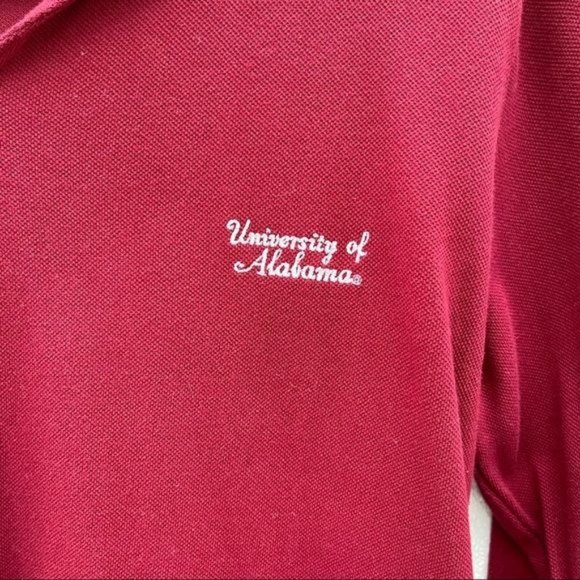 *50% OFF! University of Alabama collared shirt medium red - Picture 2 of 5